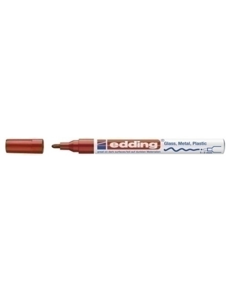 MARCADOR TOPACA PERM EDDING  751 CONICO ROJO