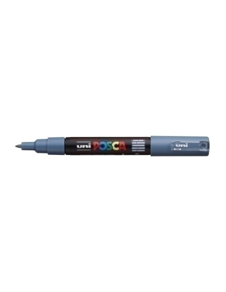 MARCADOR TOPACA NO PERM UNI POSCA  07 F PC-1M  GRIS PIZARRA
