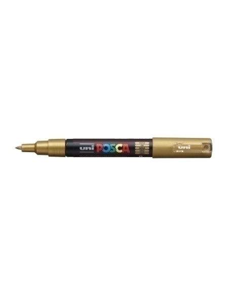 MARCADOR TOPACA NO PERM UNI POSCA  07 F PC-1M  ORO