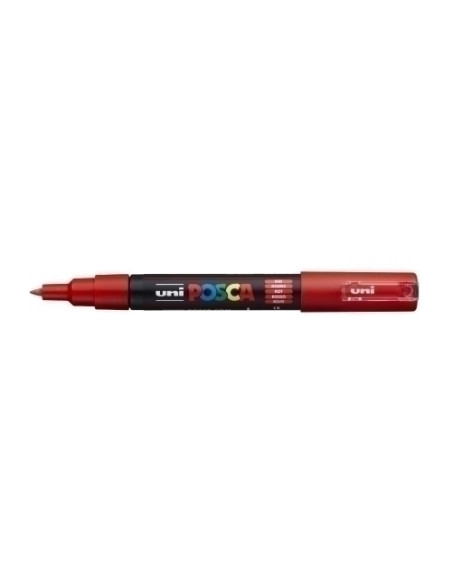 MARCADOR TOPACA NO PERM UNI POSCA  07 F PC-1M  ROJO