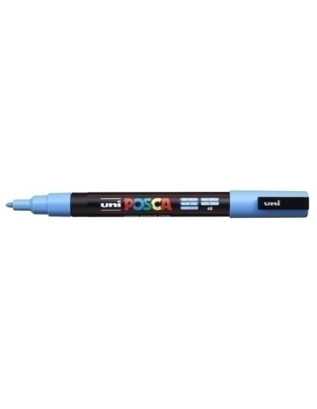 MARCADOR TOPACA NO PERM UNI POSCA  09 PC-3M  AZUL CIELO