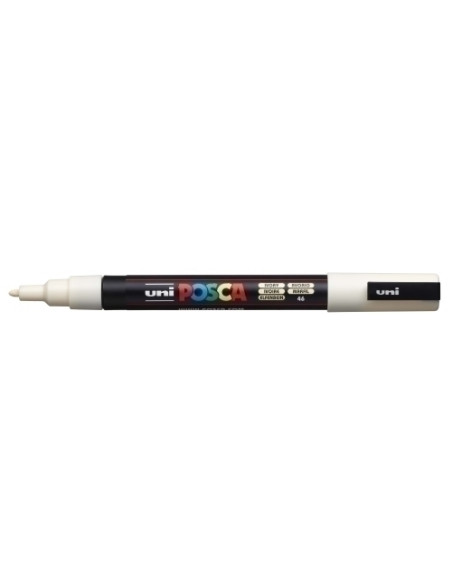 MARCADOR TOPACA NO PERM UNI POSCA  09 PC-3M  MARFIL
