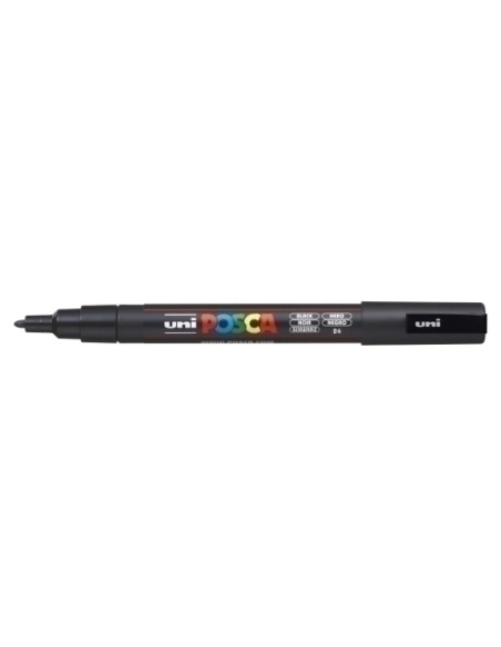 MARCADOR TOPACA NO PERM UNI POSCA  09 PC-3M  NEGRO
