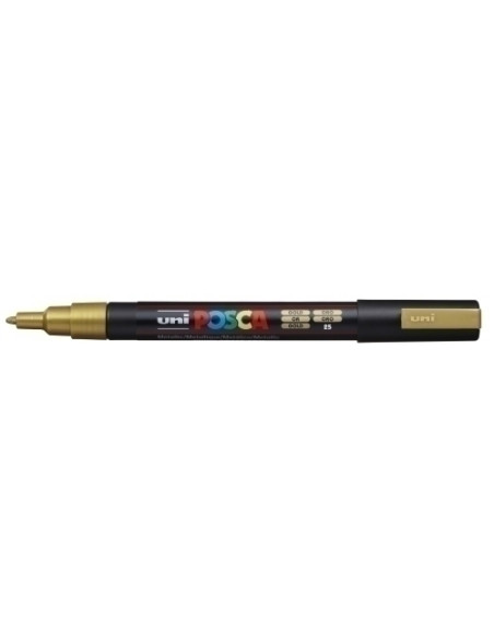 MARCADOR TOPACA NO PERM UNI POSCA  09 PC-3M  ORO