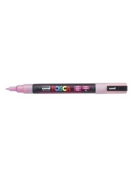 MARCADOR TOPACA NO PERM UNI POSCA  09 PC-3ML PURPURINA ROSA