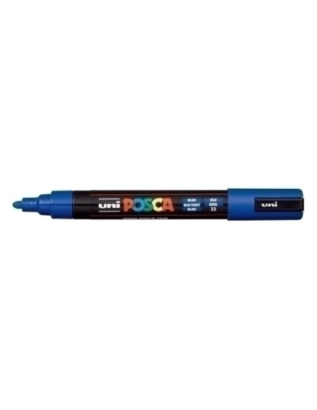 MARCADOR TOPACA NO PERM UNI POSCA  18 PC-5M  AZUL