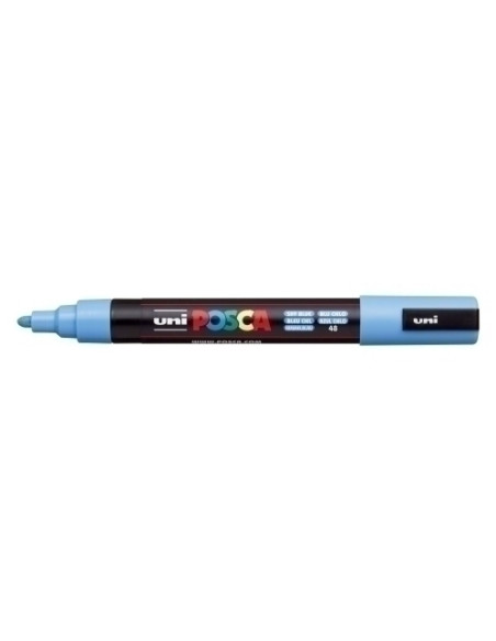 MARCADOR TOPACA NO PERM UNI POSCA  18 PC-5M  AZUL CIELO