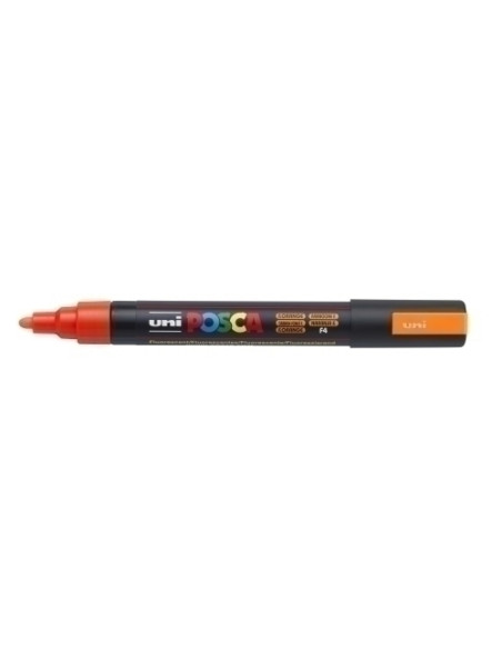 MARCADOR TOPACA NO PERM UNI POSCA  18 PC-5M  FLUOR NARANJA