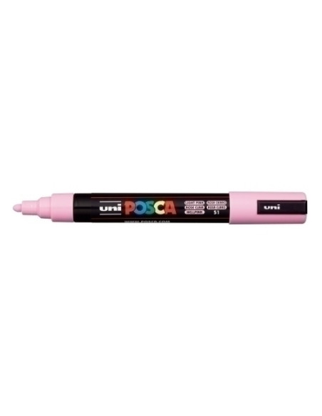 MARCADOR TOPACA NO PERM UNI POSCA  18 PC-5M  ROSA CLARO