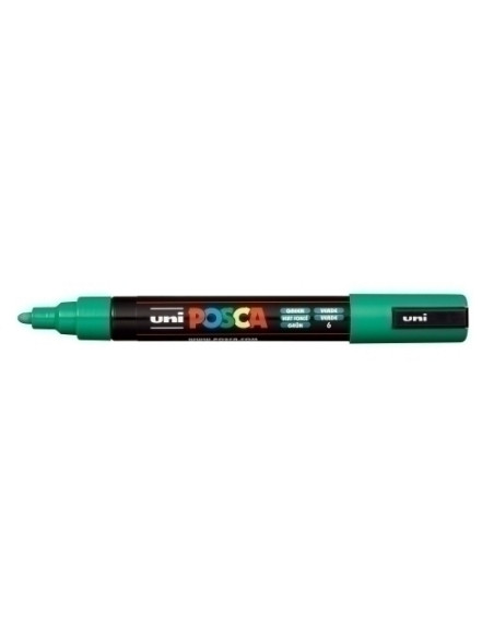 MARCADOR TOPACA NO PERM UNI POSCA  18 PC-5M  VERDE