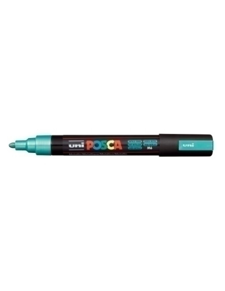 MARCADOR TOPACA NO PERM UNI POSCA  18 PC-5M  VERDE METALICO