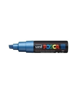 MARCADOR TOPACA NO PERM UNI POSCA  80 PC-8K  AZUL METALICO