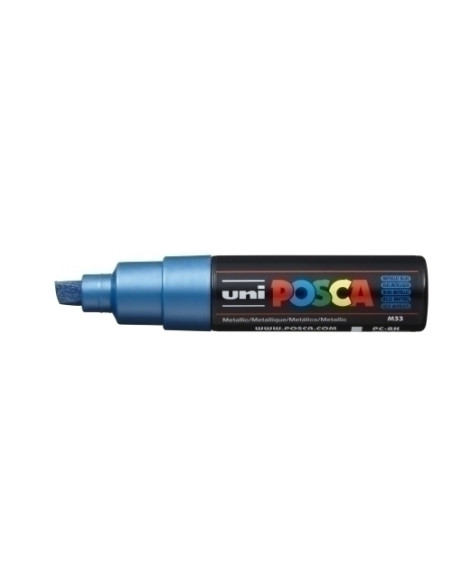 MARCADOR TOPACA NO PERM UNI POSCA  80 PC-8K  AZUL METALICO