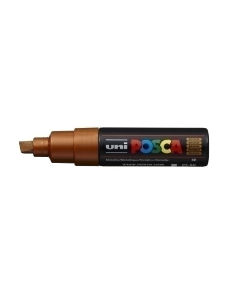 MARCADOR TOPACA NO PERM UNI POSCA  80 PC-8K  BRONCE METALICO