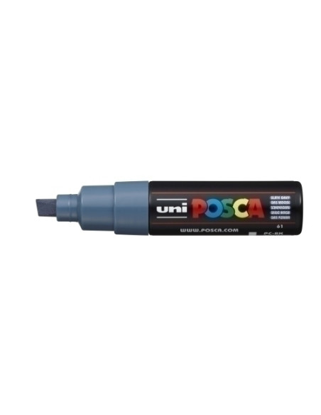 MARCADOR TOPACA NO PERM UNI POSCA  80 PC-8K  GRIS PIZARRA