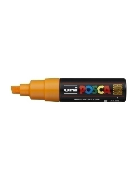 MARCADOR TOPACA NO PERM UNI POSCA  80 PC-8K  NARANJA MEDIO