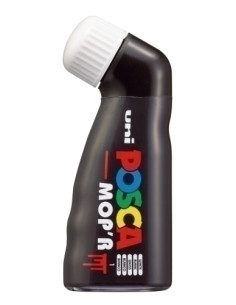 POSCA MARCADOR  MOP´R PC-22 NO PERMANENTE PUNTA REDONDEADA GOMAESPUMA 3-19 MM BLANCO