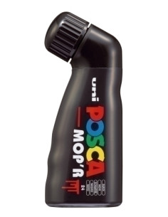 POSCA MARCADOR  MOP´R PC-22 NO PERMANENTE PUNTA REDONDEADA GOMAESPUMA 3-19 MM NEGRO