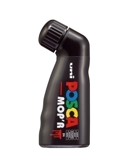 POSCA MARCADOR  MOP´R PC-22 NO PERMANENTE PUNTA REDONDEADA GOMAESPUMA 3-19 MM NEGRO
