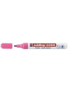 MARCADOR TIZA LIQUIDA EDDING 4095 CONICO ROSA NEON