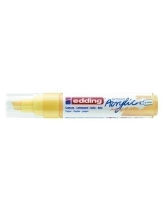 MARCADOR ACRYLIC EDDING 5000 BISELADO 5-10 mm AMARILLO PASTEL