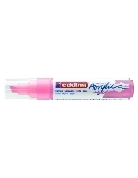 MARCADOR ACRYLIC EDDING 5000 BISELADO 5-10 mm MALVA