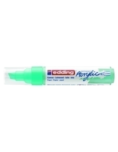 MARCADOR ACRYLIC EDDING 5000 BISELADO 5-10 mm TURQUESA
