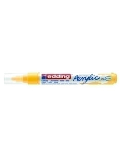 MARCADOR ACRYLIC EDDING 5100 CONICO 2-3 mm AMARILLO TRAFICO