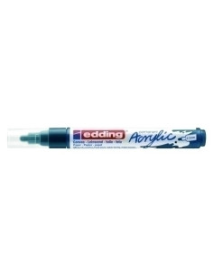 MARCADOR ACRYLIC EDDING 5100 CONICO 2-3 mm AZUL NOCHE