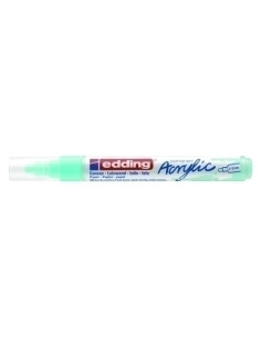 MARCADOR ACRYLIC EDDING 5100 CONICO 2-3 mm AZUL PASTEL