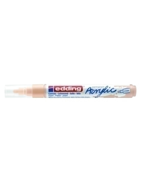 MARCADOR ACRYLIC EDDING 5100 CONICO 2-3 mm BEIGE CALIDO