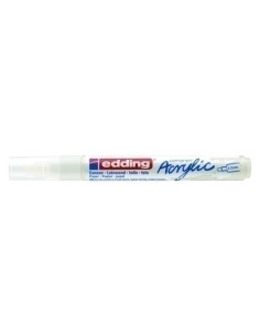 MARCADOR ACRYLIC EDDING 5100 CONICO 2-3 mm BLANCO
