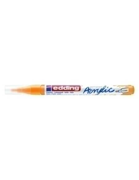 MARCADOR ACRYLIC EDDING 5300 CONICO 1-2 mm AMARILLO SOL