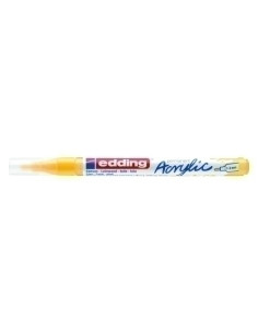 MARCADOR ACRYLIC EDDING 5300 CONICO 1-2 mm AMARILLO TRAFICO