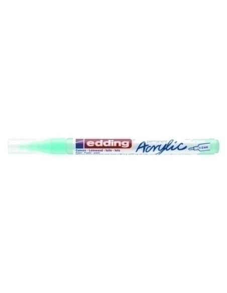 MARCADOR ACRYLIC EDDING 5300 CONICO 1-2 mm AZUL PASTEL