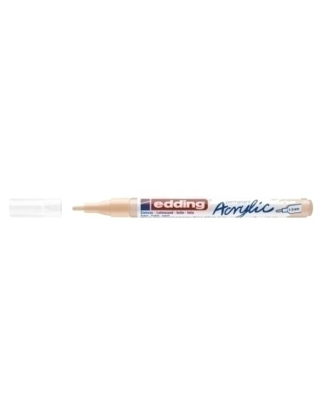 MARCADOR ACRYLIC EDDING 5300 CONICO 1-2 mm BEIGE CALIDO