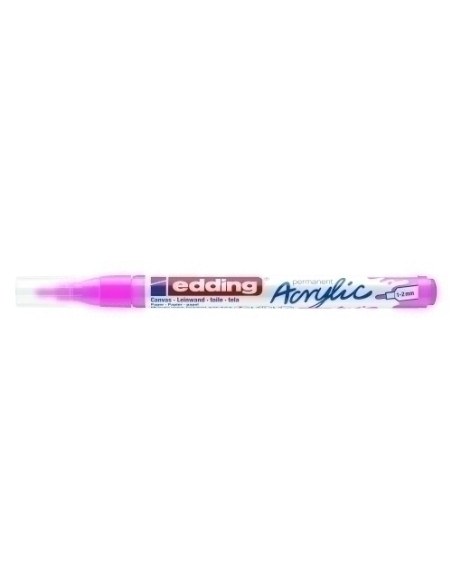 MARCADOR ACRYLIC EDDING 5300 CONICO 1-2 mm ROSA NEON