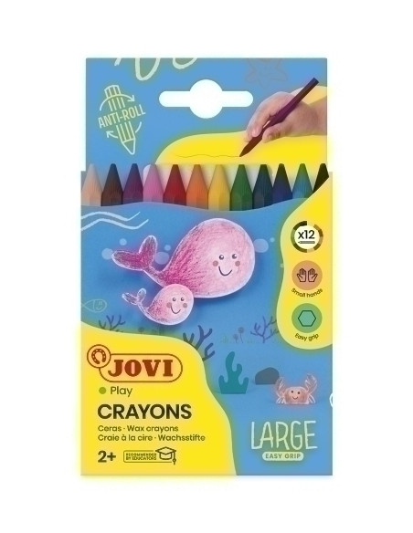CERAS JOVI HEXAGONAL ESTUCHE DE 12