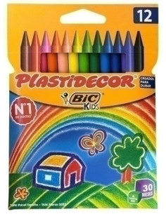 CERAS PLASTIDECOR ESTUCHE DE 12