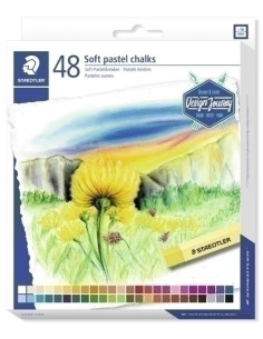 CERAS PASTEL STAEDTLER 2430 DESIGN JOURNEY SUAVES ESTUCHE de 48