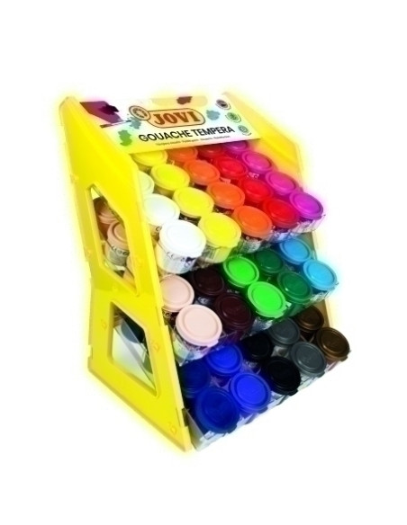 TEMPERA JOVI  35 ml bote  SURTIDO EXPOSITOR DE 100
