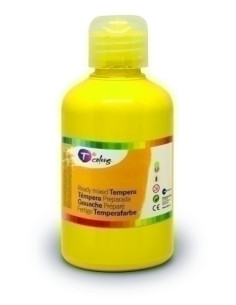 TEMPERA TCOLORS LIQUIDA 500 ml botella AMARILLO