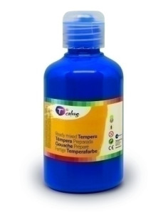 TEMPERA TCOLORS LIQUIDA 500 ml botella AZUL ULTRAMAR