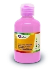 TEMPERA TCOLORS LIQUIDA 500 ml botella ROSA