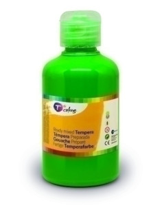 TEMPERA TCOLORS LIQUIDA 500 ml botella VERDE OSCURO