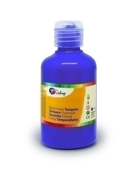 TEMPERA TCOLORS LIQUIDA 500 ml botella VIOLETA