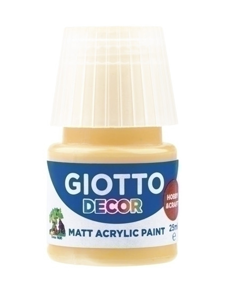 PINTURA ACRILICA GIOTTO 25 ml bote AMARILLO ORO
