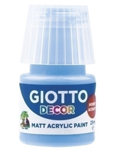 PINTURA ACRILICA GIOTTO 25 ml bote AZUL CELESTE