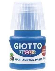 PINTURA ACRILICA GIOTTO 25 ml bote AZUL COBALTO
