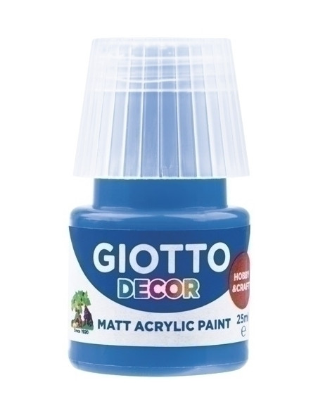 PINTURA ACRILICA GIOTTO 25 ml bote AZUL COBALTO